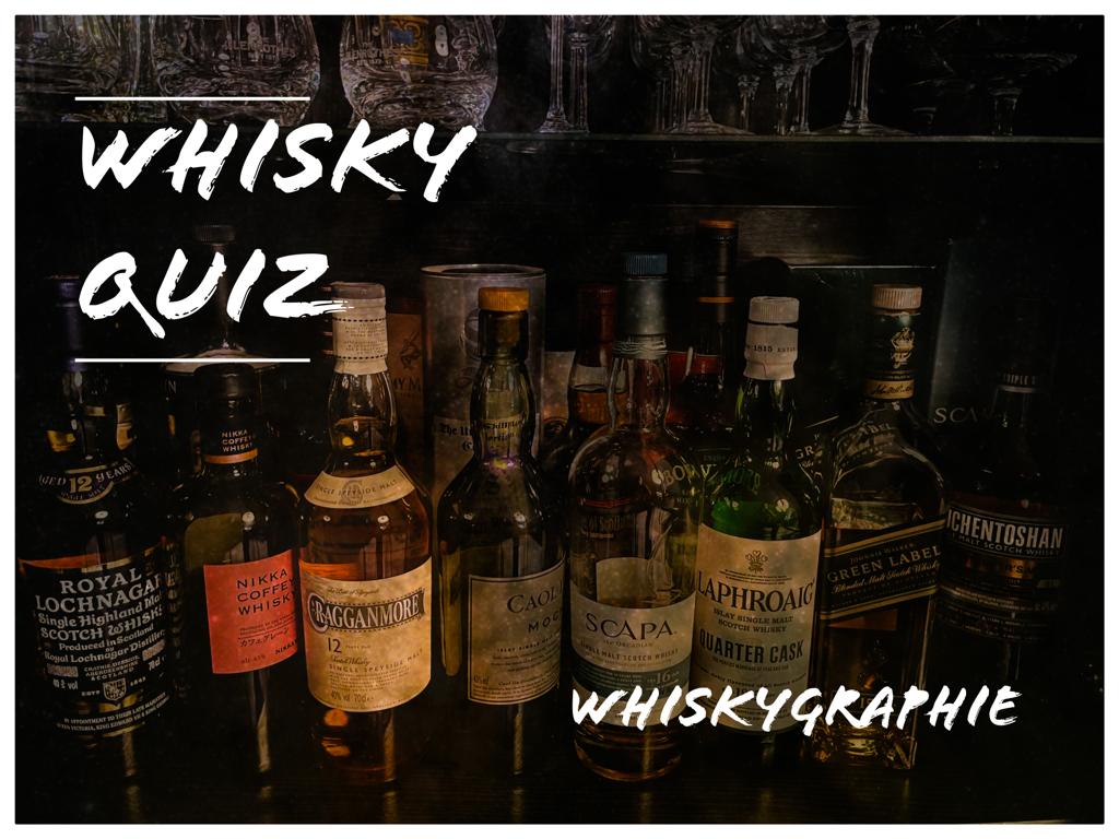Das Whisky Quiz mit Whiskygraphie für Anfänger Teil 1 30 Fragen und